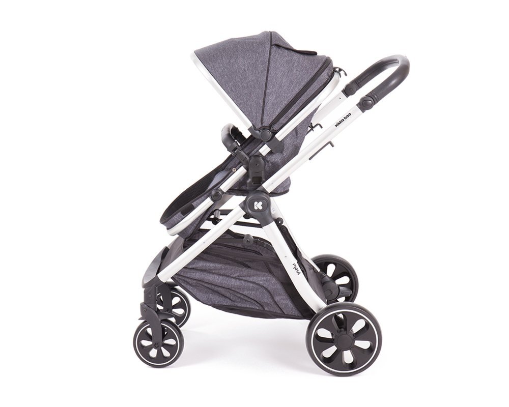 KikkaBoo Carucior modular 2in1 cu accesorii incluse Maui Gri