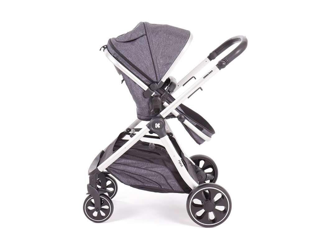 KikkaBoo Carucior modular 2in1 cu accesorii incluse Maui Gri