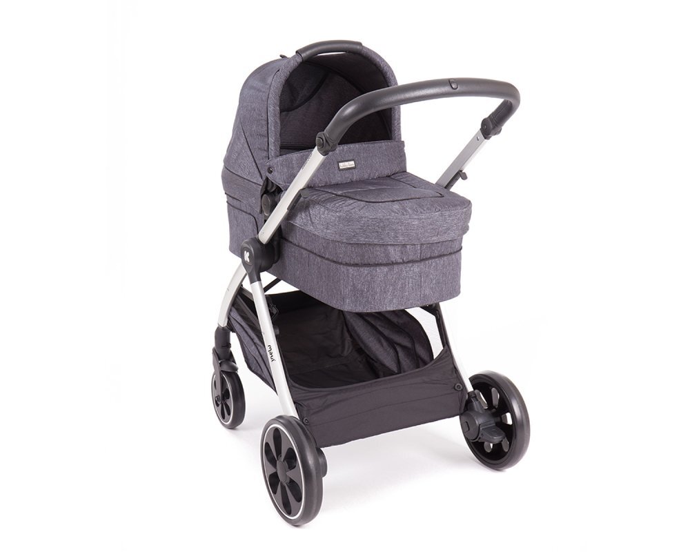 KikkaBoo Carucior modular 2in1 cu accesorii incluse Maui Gri