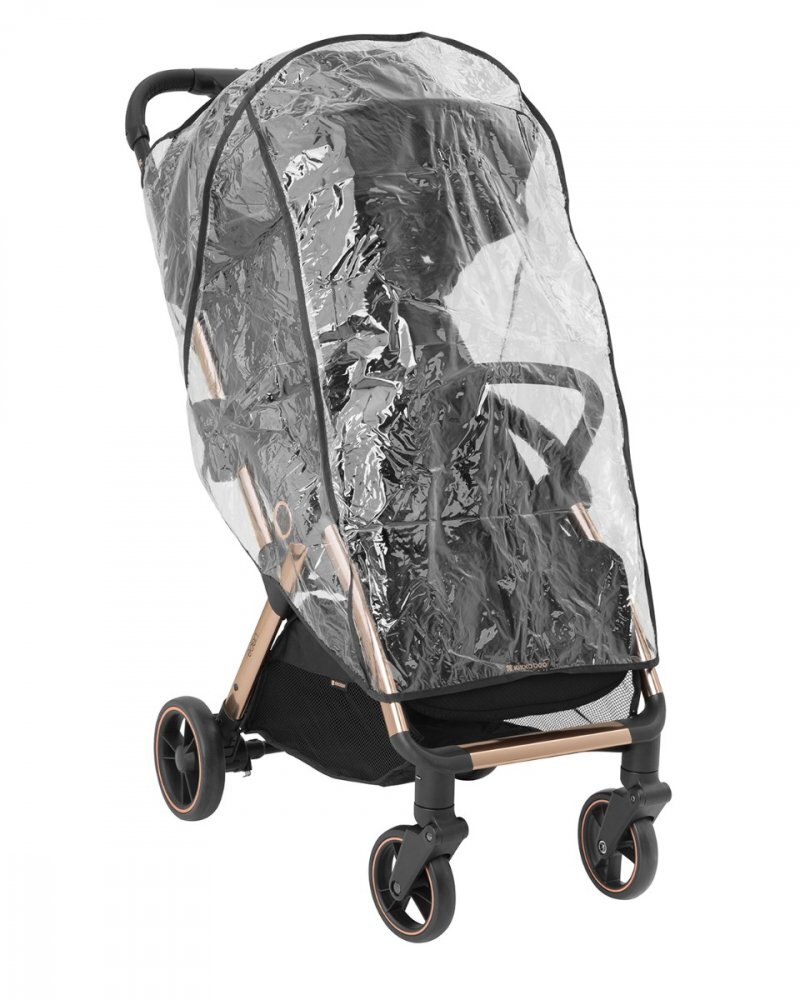 KikkaBoo Carucior sport autofold Eden Blackcadru din aluminiu cu vopsea cromatasistem automat de pliere compactaroti pivotante cu suspensiispatar si suport picioare reglabilecapotinarecomandat de la nastere pana la 22kg