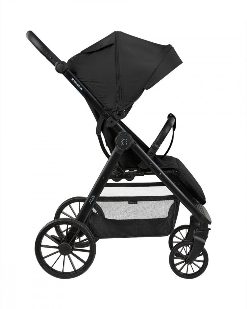 KikkaBoo Carucior sport cu pliere automata autofold Jess Black