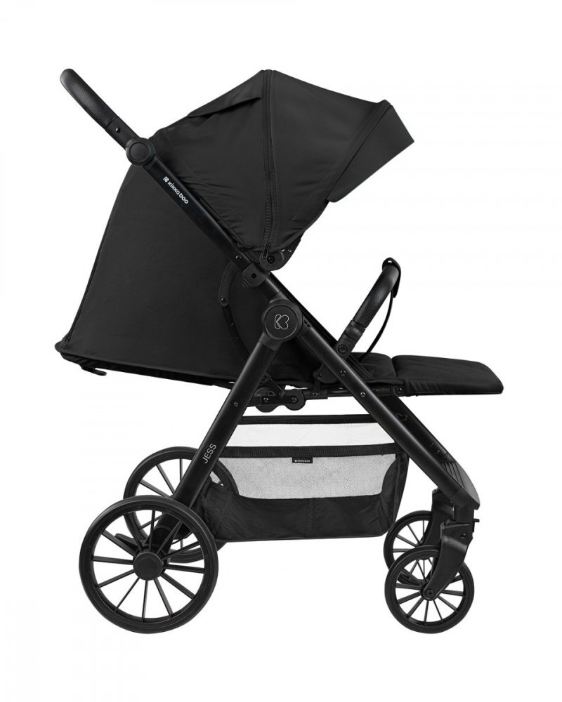 KikkaBoo Carucior sport cu pliere automata autofold Jess Black