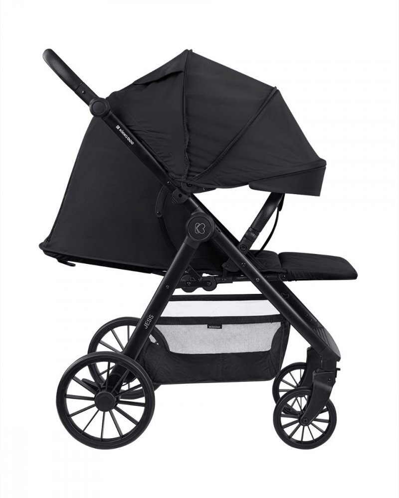 KikkaBoo Carucior sport cu pliere automata autofold Jess Black