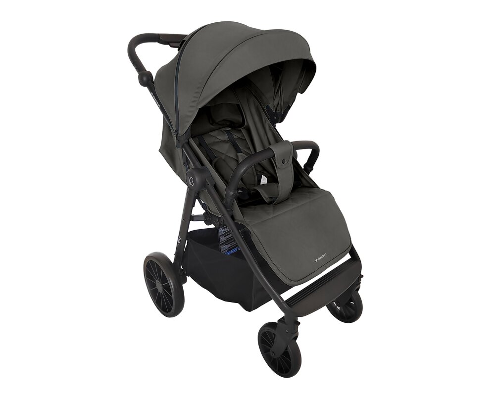 KikkaBoo Carucior sport cu pliere automata autofold Jess Dark Grey