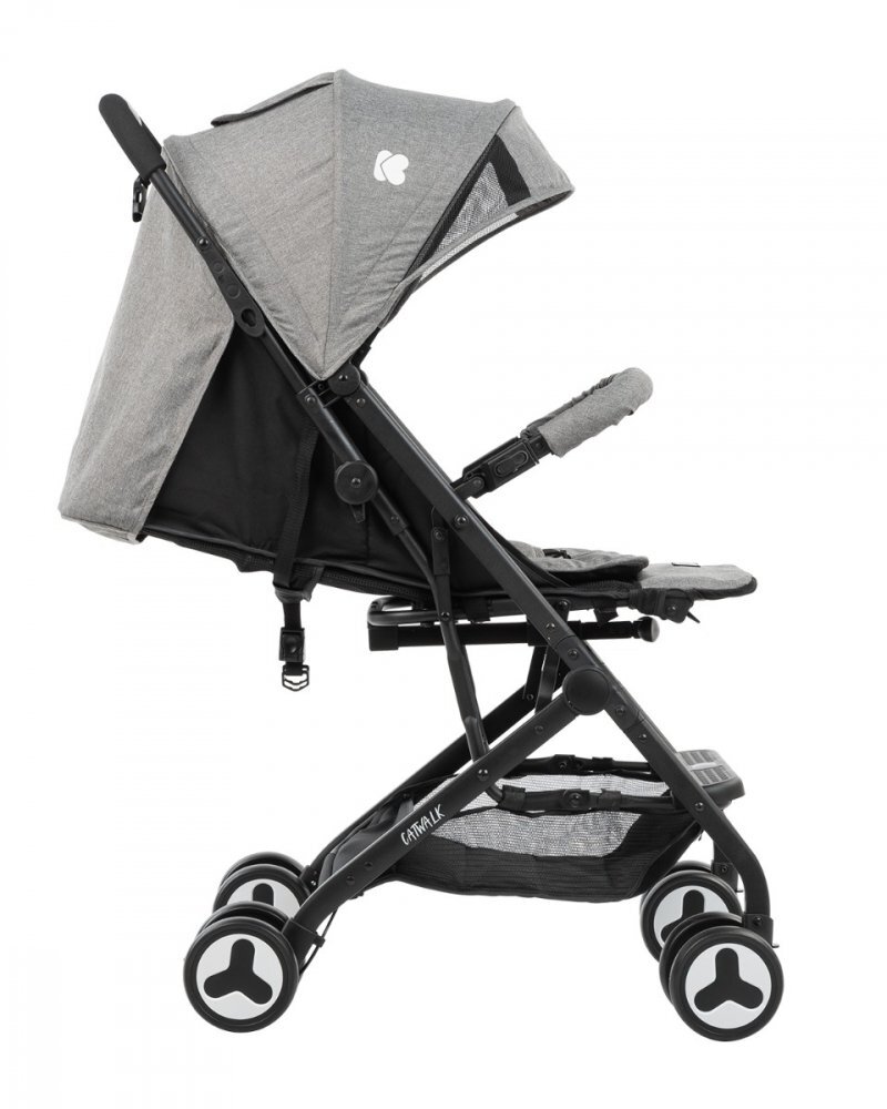 KikkaBoo Carucior sport cu pliere compacta tip troller Catwalk Gri
