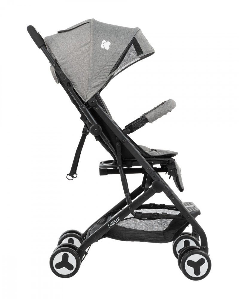 KikkaBoo Carucior sport cu pliere compacta tip troller Catwalk Gri