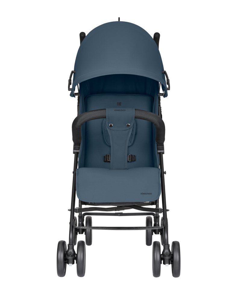 KikkaBoo Carucior sport pentru copii Beetle 2 Blue cu spatar reglabilbara de protectie detasabilapliere tip umbrelcopertina reglabilaroti pivotante detasabilepana la 22kg