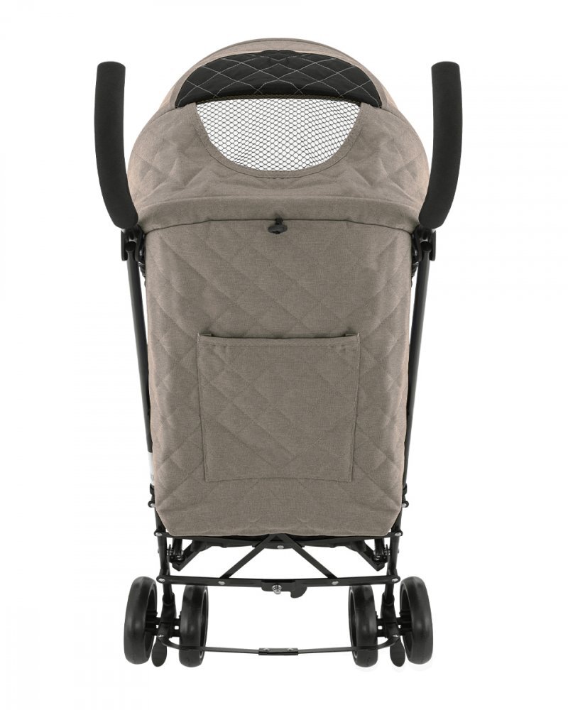 KikkaBoo Carucior sport pentru copii Beetle Beige cu Spatar reglabilBara de protectie detasabilaPliere tip umbrela si greutate redusa Copertina reglabila cu plasa de ventilatieRoti pivotante detasabilePana la 22kg