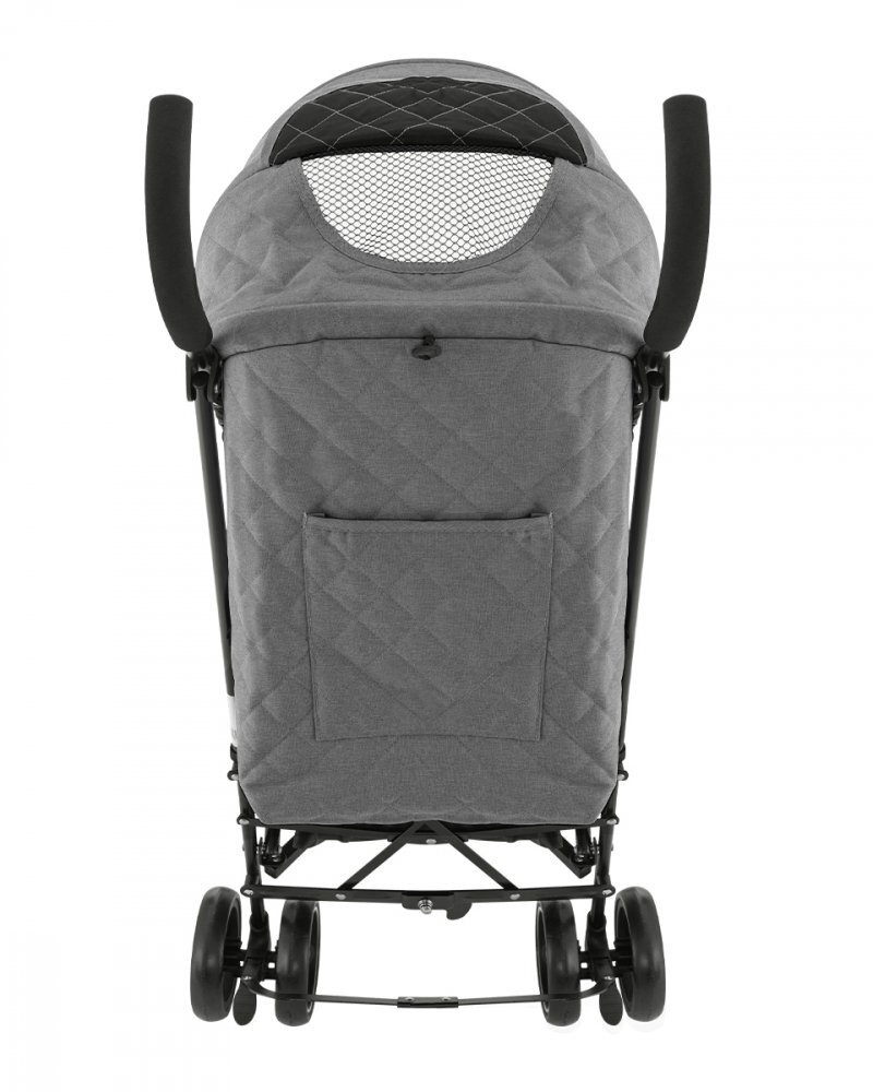 KikkaBoo Carucior sport pentru copii Beetle Grey cu Spatar reglabilBara de protectie detasabilaPliere tip umbrela si greutate redusa Copertina reglabila cu plasa de ventilatieRoti pivotante detasabilePana la 22kg