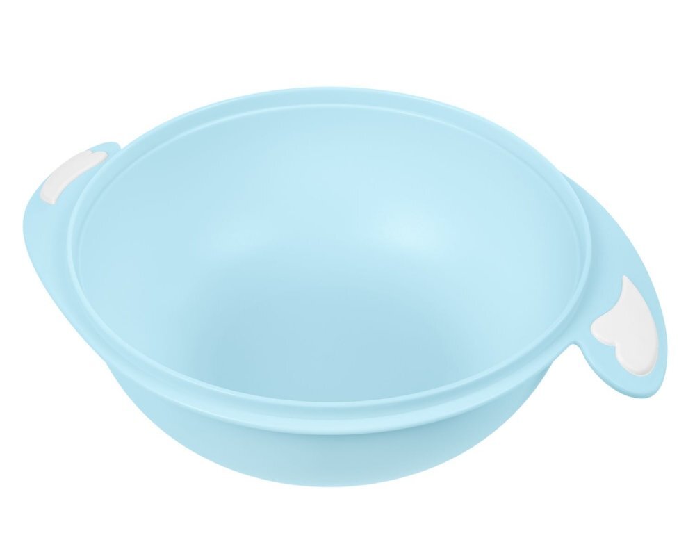 KikkaBoo Castron multifunctional cu ventuza si tacamuri incluse 4in1 Bowl Blue