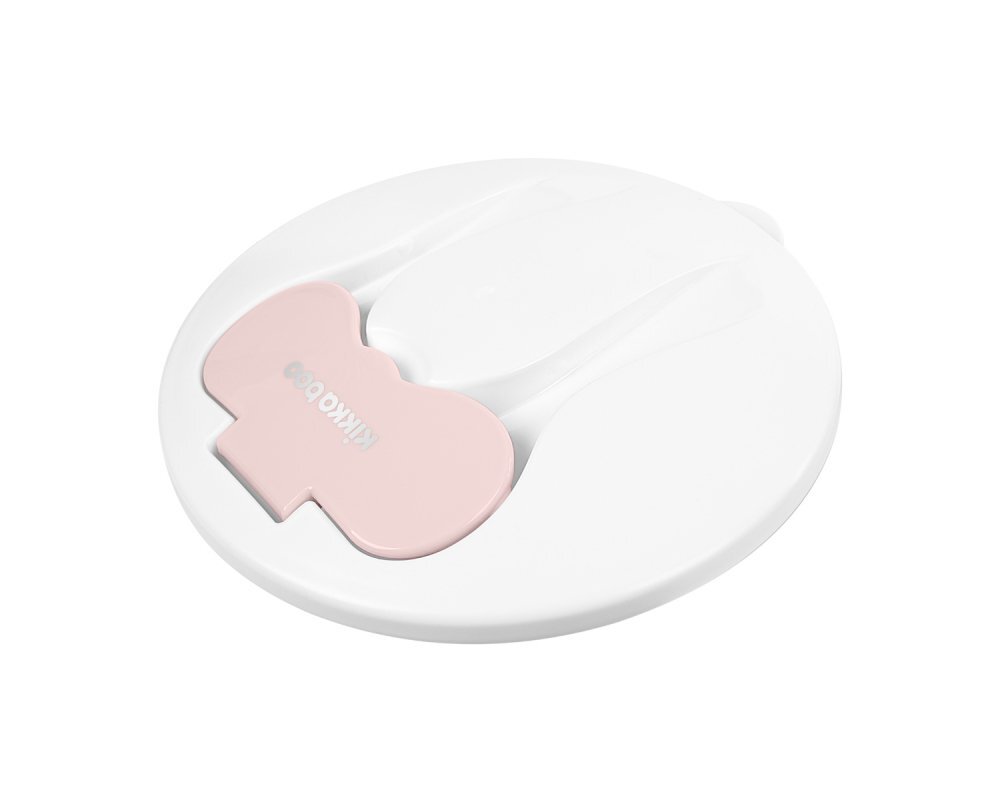 KikkaBoo Castron multifunctional cu ventuza si tacamuri incluse 4in1 Bowl Pink