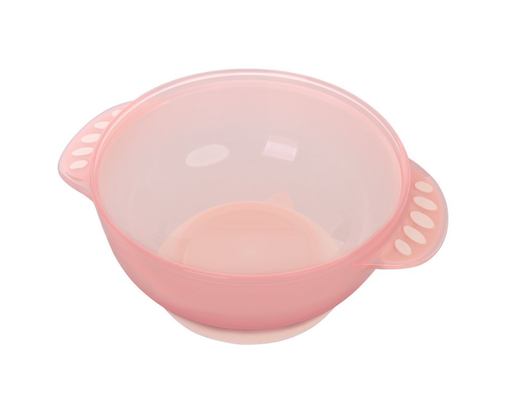 KikkaBoo Castron multifunctional cu ventuza si tacamuri incluse 4in1 Feed-me-up Pink
