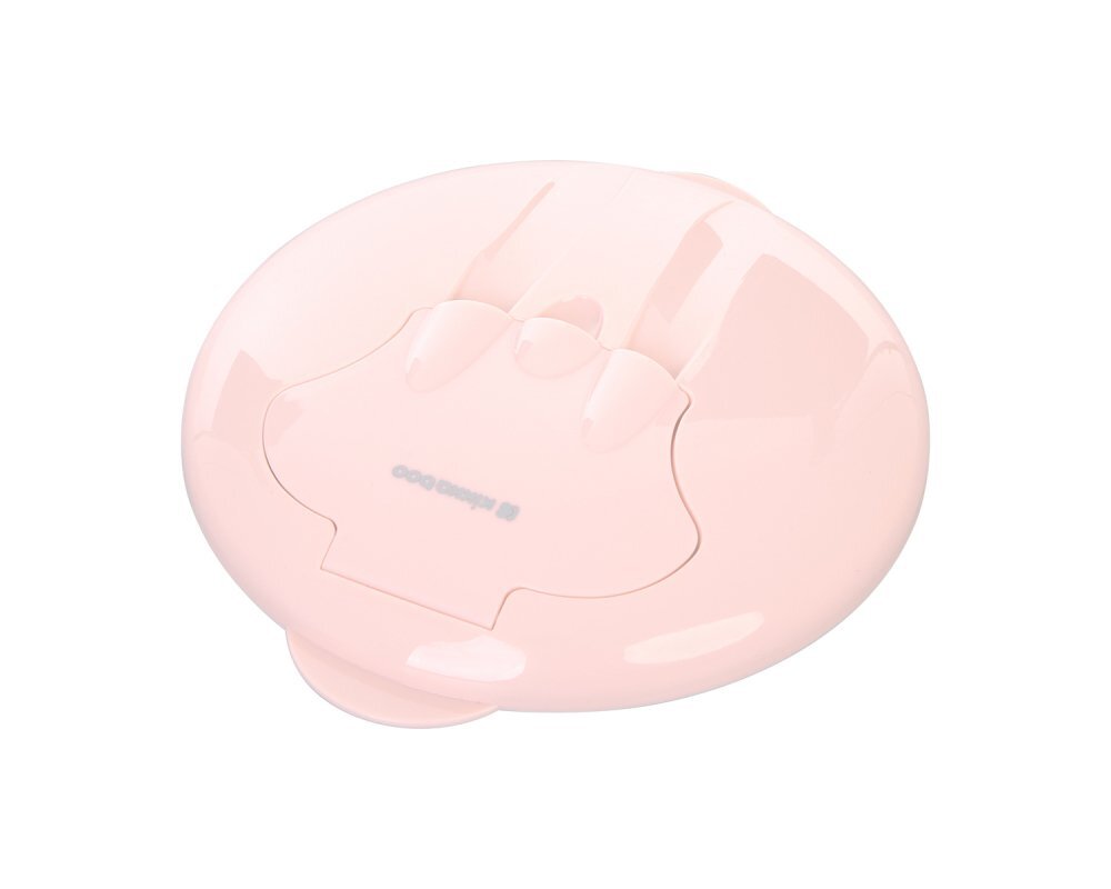 KikkaBoo Castron multifunctional cu ventuza si tacamuri incluse 4in1 Feed-me-up Pink