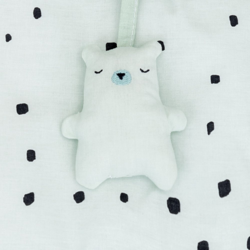 KikkaBoo Cosulet scutece si accesorii Bear with me Mint