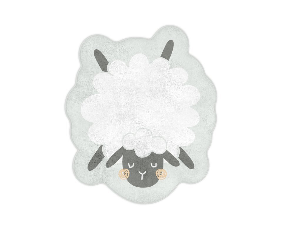 KikkaBoo Covor 90x77cm pentru camera copii Sleepy Sheep