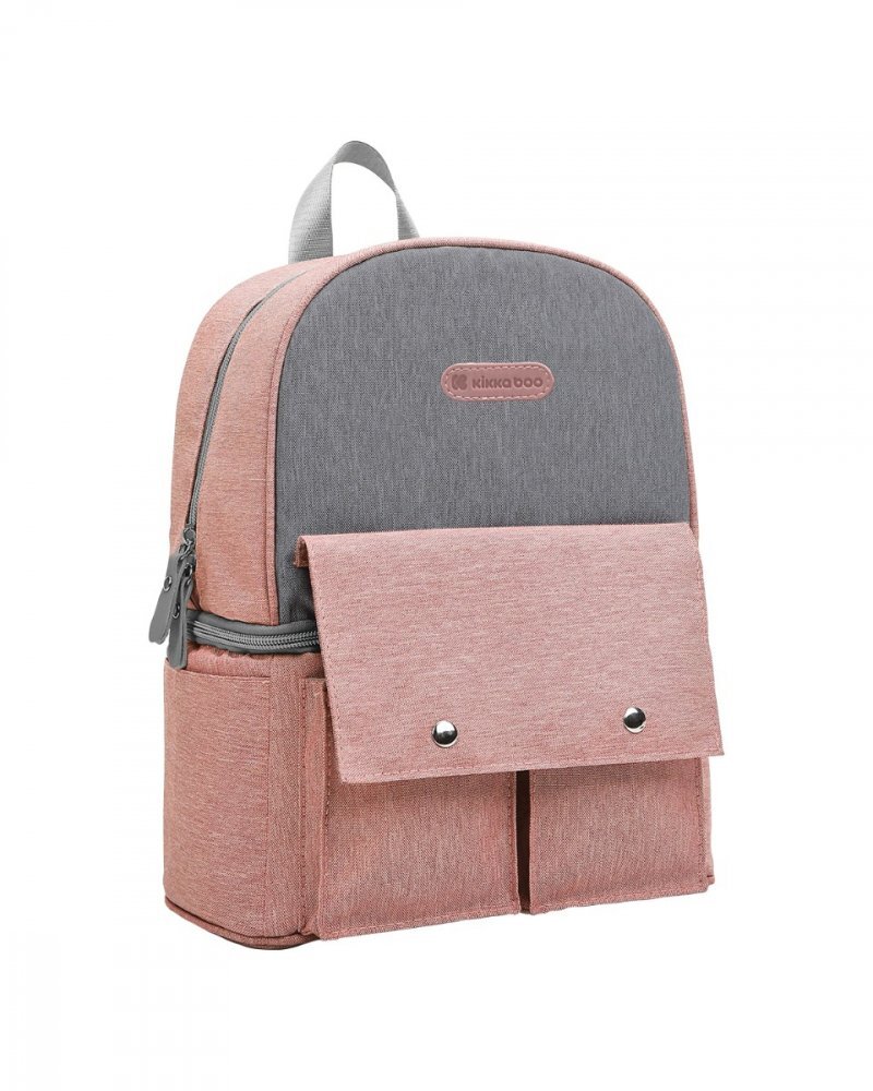 KikkaBoo Geanta mamici tip rucsac cu compartiment termic Nia Pink