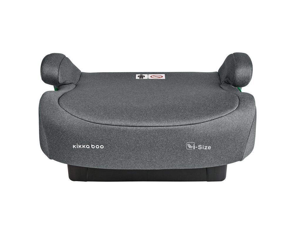 KikkaBoo Inaltator auto pentru copii cu Isofix i-Tip Dark Grey 125-150 cmCertificare I-Sizesezut ergonomichusa detasabilacentura de ghidaj pentru centura auto
