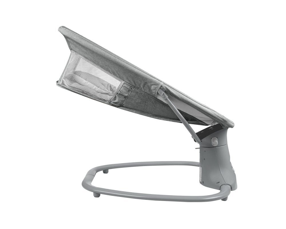 KikkaBoo Leagan electric cu telecomanda si bluetooth side-to-side Winks Grey 2024