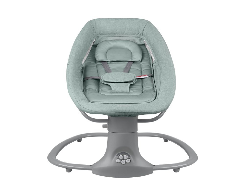 KikkaBoo Leagan electric cu telecomanda si bluetooth side-to-side Winks Mint 2024