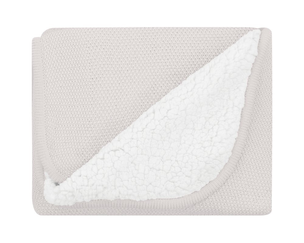 KikkaBoo Paturica cu doua fete din bumbac Dream Big Beige