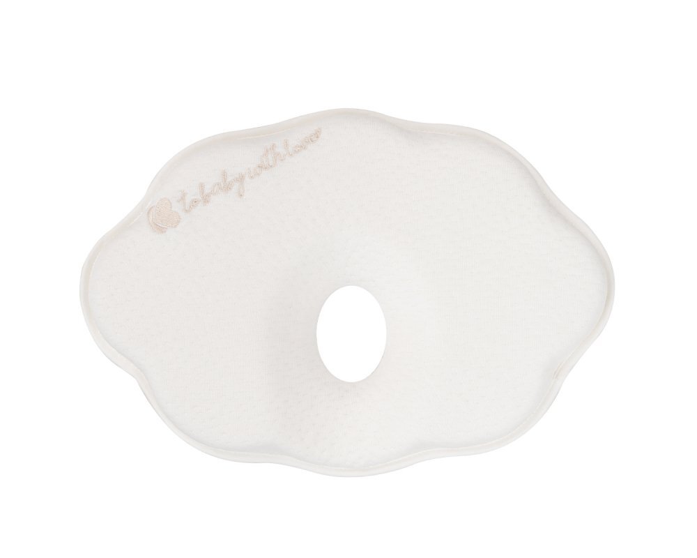 KikkaBoo Pernuta memory pentru formarea capului Airknit Cloud White