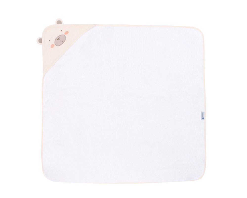 KikkaBoo Prosop cu gluga din bumbac 100 90x90cm My Teddy