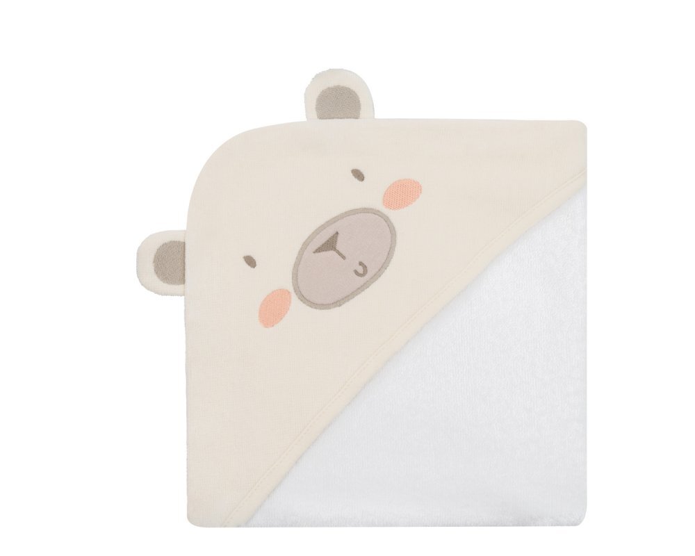 KikkaBoo Prosop cu gluga din bumbac 100 90x90cm My Teddy