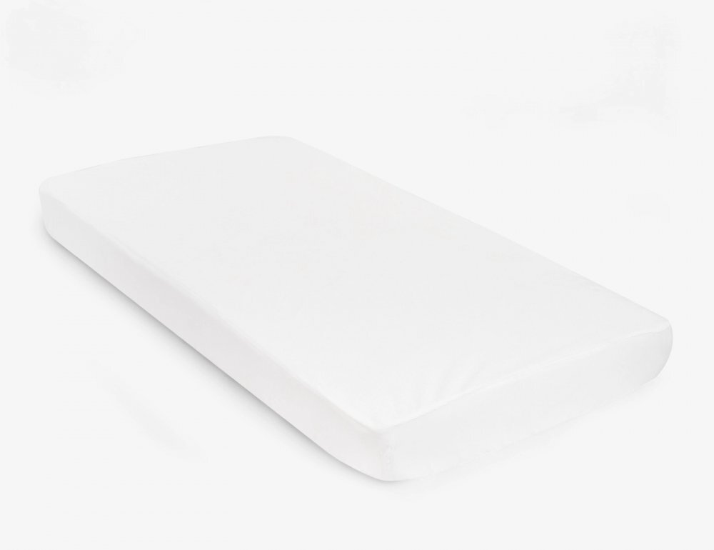 KikkaBoo Protectie impermeabila pentru saltea 80x50x8 cm din fibre bambus suprafata terry prevazuta cu elastic roata pentru fixare optima