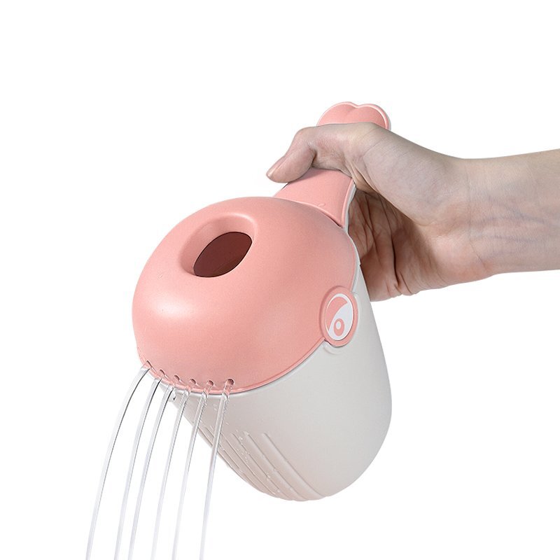KikkaBoo Recipient clatire sampon pentru copii Agua Pinkmaner ergonomicmaterial PP de inalta calitatemargini rotunjitevarsta recomandata 6 luni+