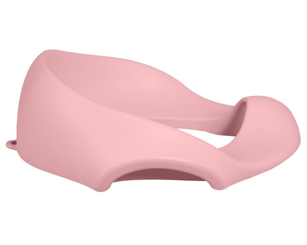 KikkaBoo Reductor de toaleta pentru copii Flipper Pink din spuma EVAdesign ergonomicsuprafata antibacterianamanere si agatatoare integrate18luni+