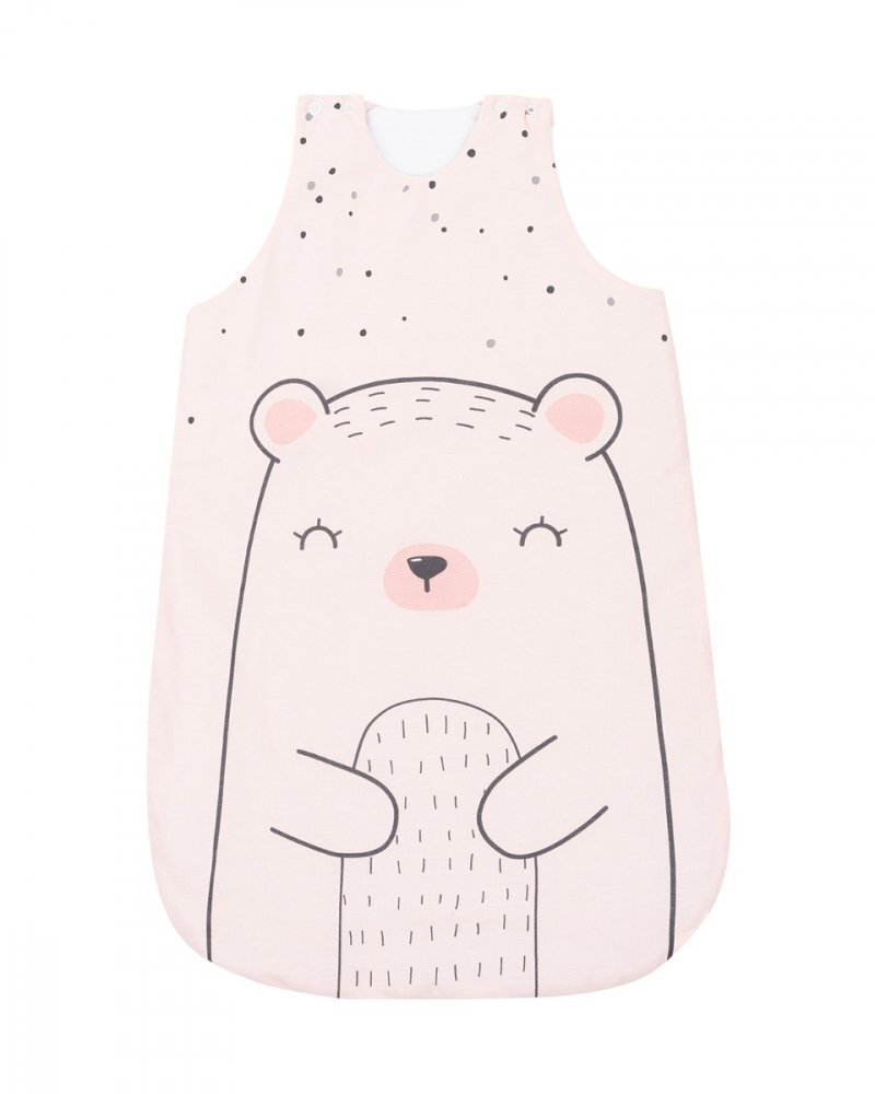 KikkaBoo Sac de dormit 6-18 luni Bear with me Pinklungime 90 cmgrosime 1.8 tog