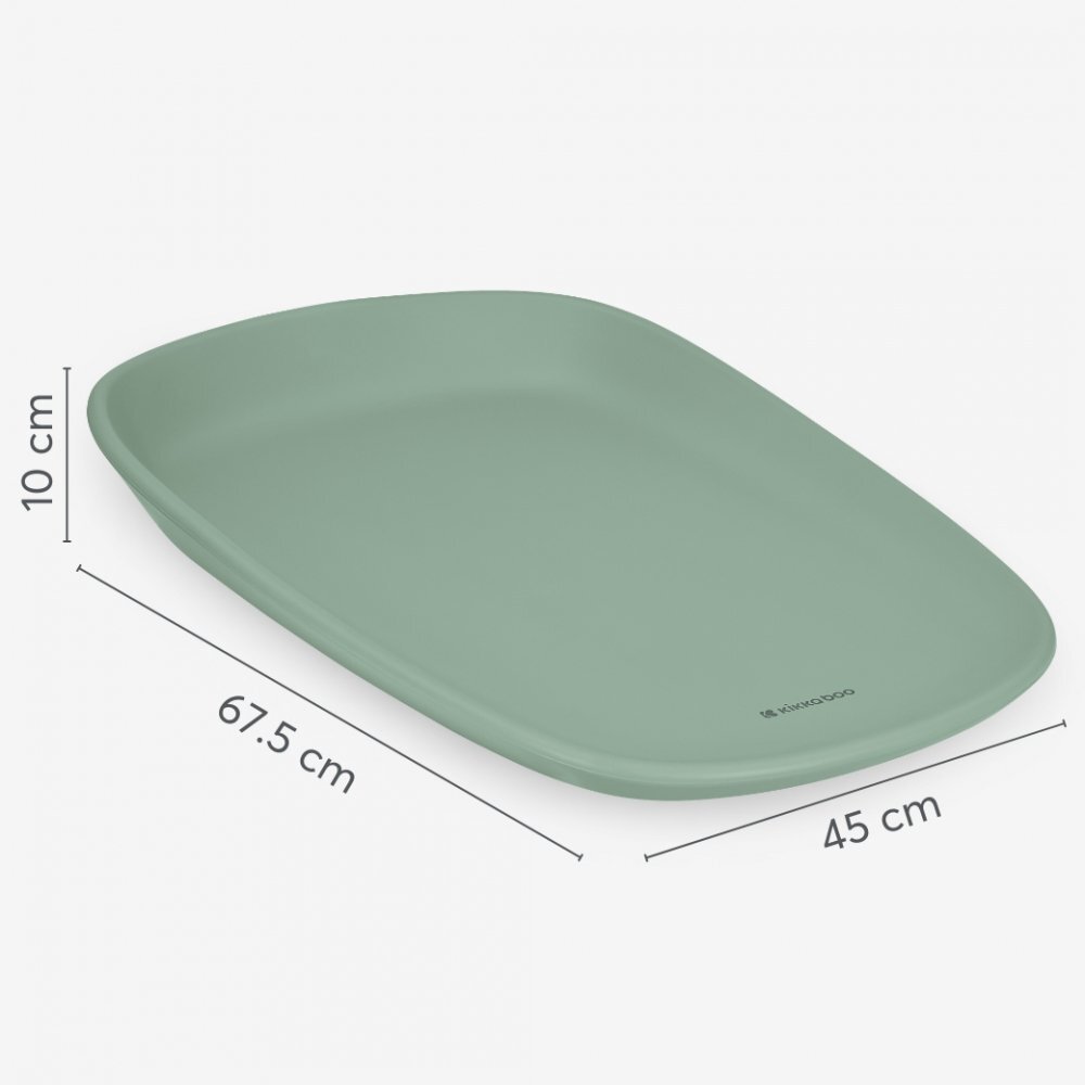 KikkaBoo Saltea de infasat Sage din spuma poliuretanica EVA moalesuprafata impermeabiladesign ergonomic67.5x45x10 cm