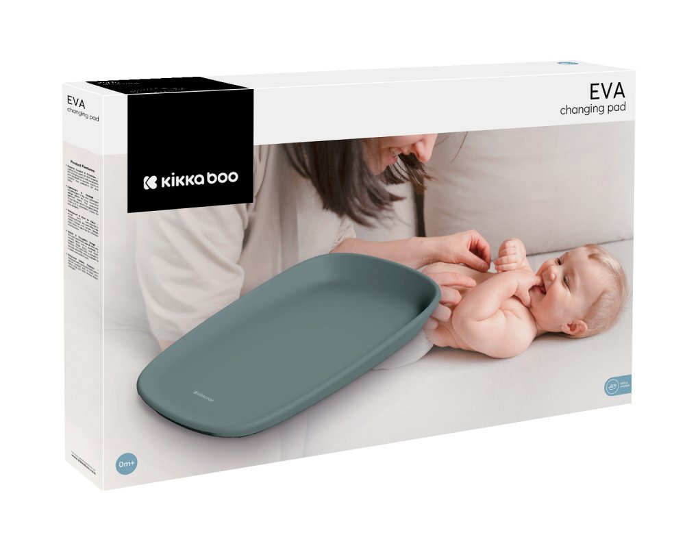 KikkaBoo Saltea de infasat Sage din spuma poliuretanica EVA moalesuprafata impermeabiladesign ergonomic67.5x45x10 cm