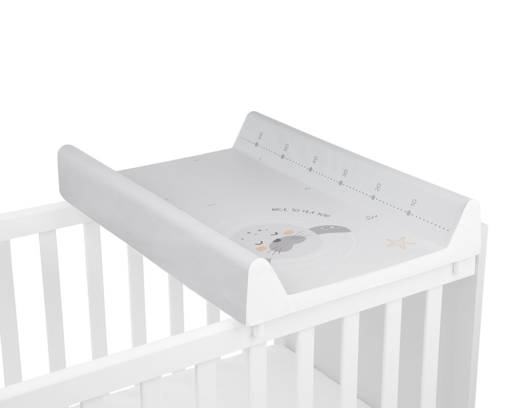 KikkaBoo Saltea infasat cu intaritura Seally Me 70x50cm cu suprafata impermeabilaTaliometru incorporatContur lateral mai inalt restrictie blanda antirostogolirePotrivita pentru acasacabinete medicale
