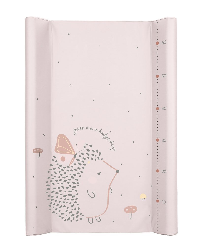 KikkaBoo Saltea infasat soft cu suprafata impermeabila 80x50cm Hedge-hugsmargine de protectie antirasturnare si taliometru incorporat