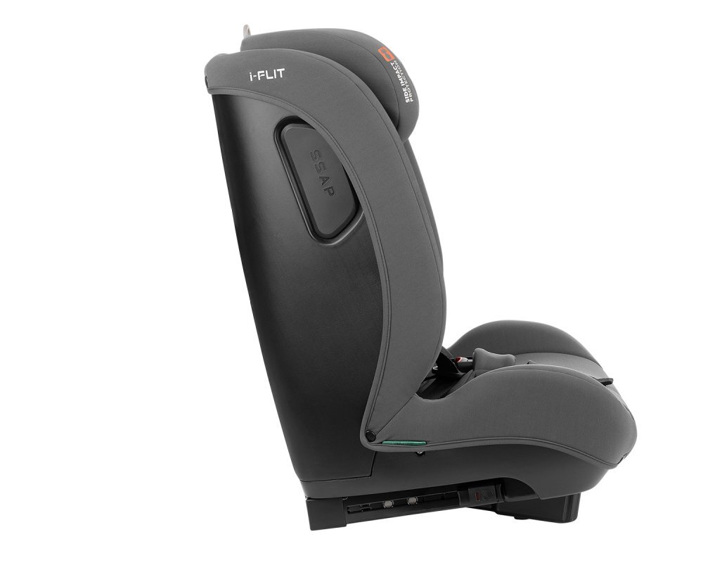 KikkaBoo Scaun auto cu isofix 76-150 cm i-Flit i-SIZE Light Greyconectori isofix telescopicitetiera reglabila in 12 pozitiiperna reductorghidaj multi centuraSPS-sistem de protectie lateralatop tetherspatar reglabil