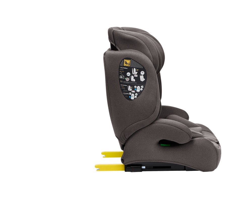 KikkaBoo Scaun auto cu isofix i-Bronn i-SIZE Bej 76-150 cmomologat R129conectori isofix telescopici cu sistem verificare instalaretetiera reglabila in 5 pozitiiperna reductor moaleghidaj multi centurahusa detasabila
