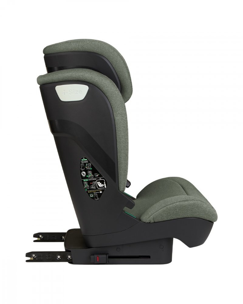 KikkaBoo Scaun auto cu isofix i-Scout Army Green i-SIZE 100-150 cmSPS-sistem de protectie impact lateralspatar reglabil in 4 pozitiitetiera reglabila in 10 pozitiiconectori isofix telescopici cu sistem vizual verificare