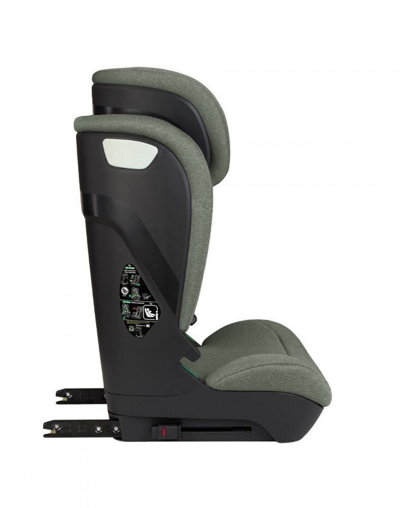 KikkaBoo Scaun auto cu isofix i-Scout Army Green i-SIZE 100-150 cmSPS-sistem de protectie impact lateralspatar reglabil in 4 pozitiitetiera reglabila in 10 pozitiiconectori isofix telescopici cu sistem vizual verificare
