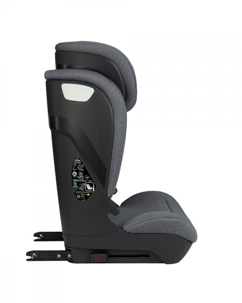 KikkaBoo Scaun auto cu isofix i-Scout Dark Grey i-SIZE 100-150 cmSPS-sistem de protectie impact lateralspatar reglabil in 4 pozitiitetiera reglabila in 10 pozitiiconectori isofix telescopici cu sistem vizual verificare