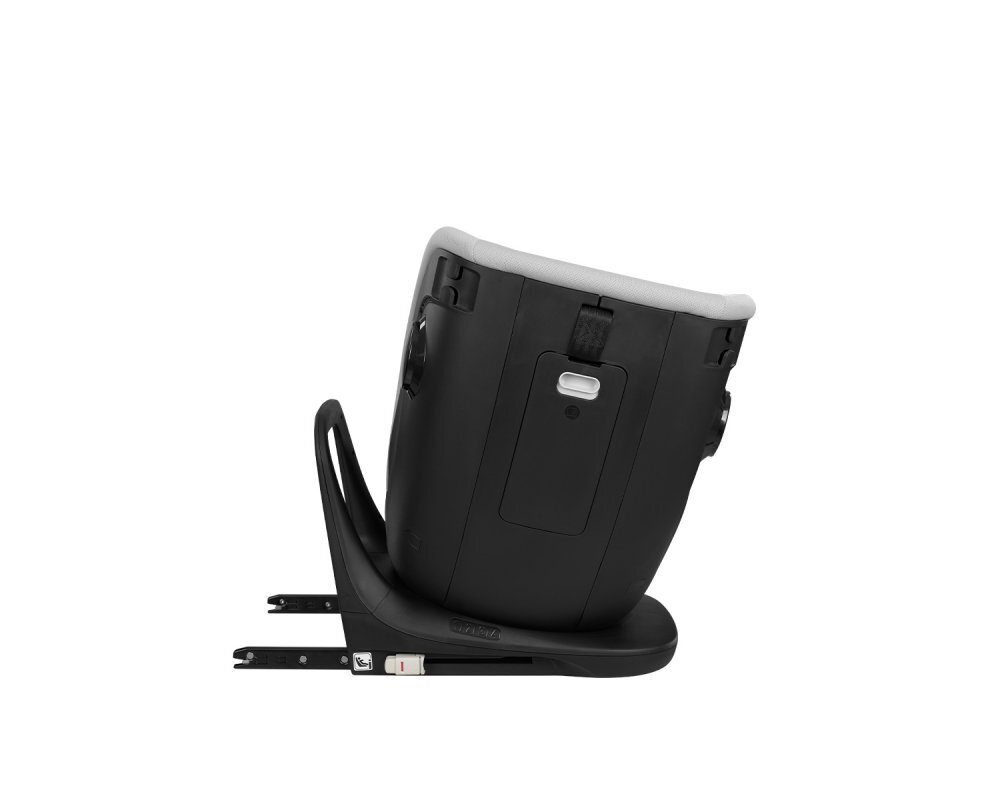 KikkaBoo Scaun auto cu isofix pentru copii i-View i-SIZE Light Grey 40-150 cmrecomandat de la nastererear facing pana la 105 cmpozitie de somnsezut rotativSPStetiera reglabila