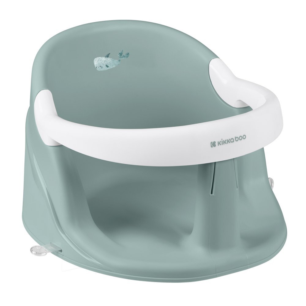 KikkaBoo Scaun de baie pentru copii Ocean Deep Sagesistem de fixare cu ventuzeSpatar inalt si margine de protectierecomandat de la 6 luni