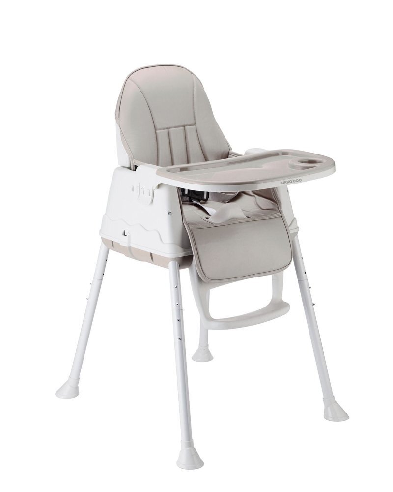 KikkaBoo Scaun de masa 3in1 Creamy Grey
