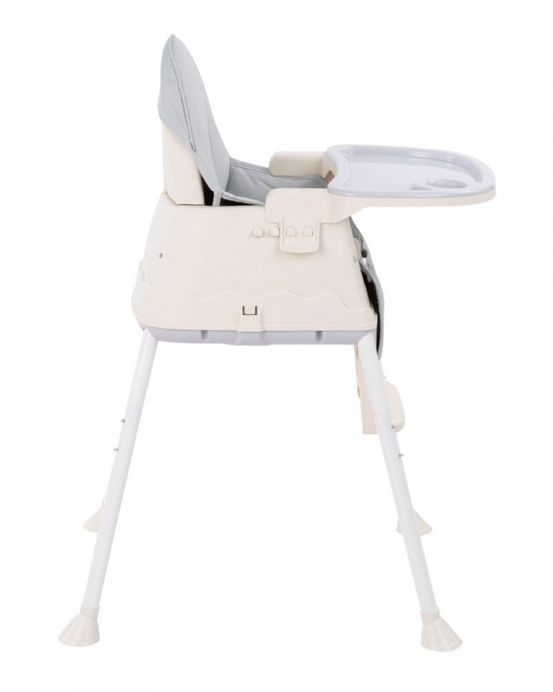 KikkaBoo Scaun de masa 3in1 Creamy Grey