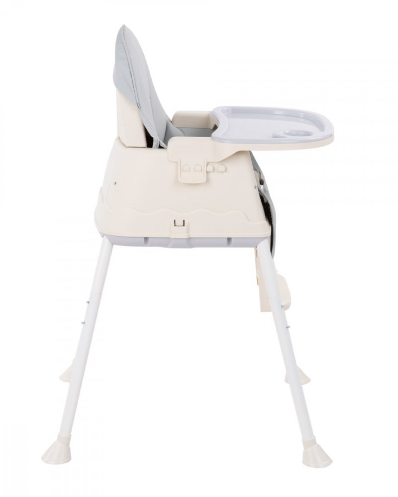 KikkaBoo Scaun de masa 3in1 Creamy Grey