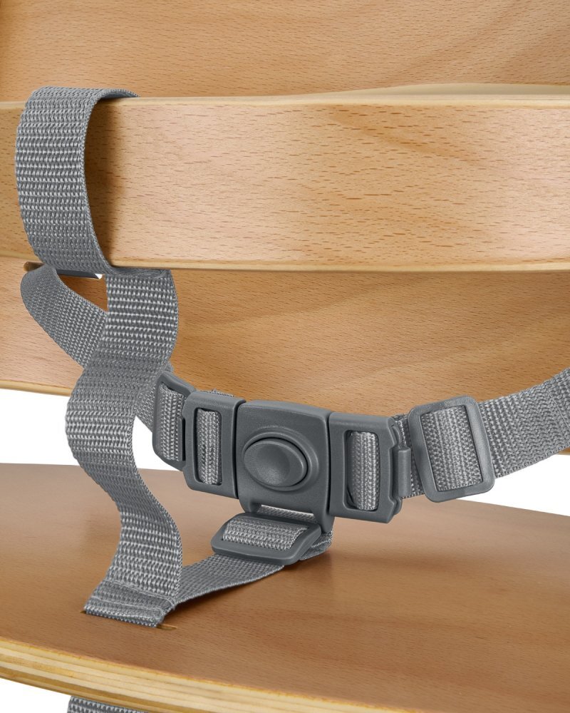 KikkaBoo Scaun de masa pentru copii Nordy Wood multifunctional cu structura din lemninaltime reglabila 10 nivelerecomandat pana la 10 ani35 kgcentura de sigurantamasuta detasabila