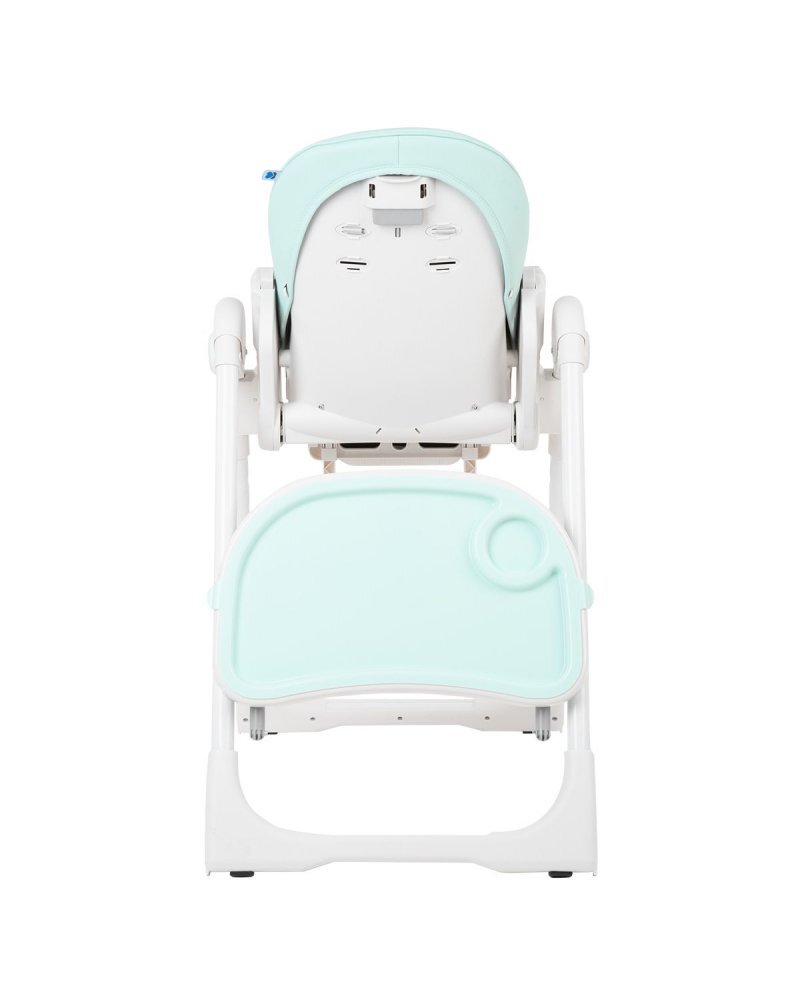 KikkaBoo Scaun de masa pliabil pentru copii Pastello Mint cu inaltime reglabila in 7 pozitiispatar reglabil in 5 pozitiicenturi de sigurantatava dubla detasabilareglabilapliere compacta