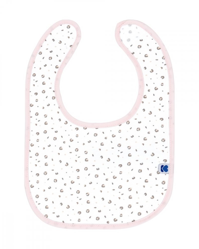 KikkaBoo Set 3 bavete cu inchidere cu velcro Savanna Pink