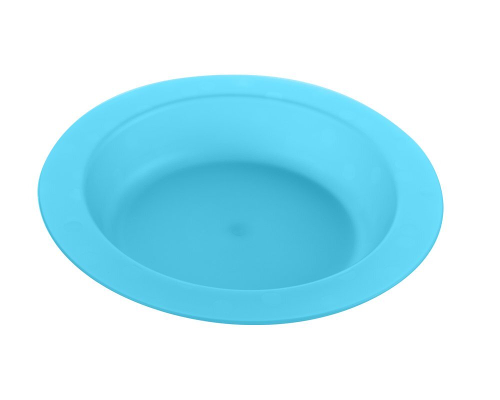 KikkaBoo Set 4 farfurii pentru copii Rainbow fara BPA capacitate 400 ml