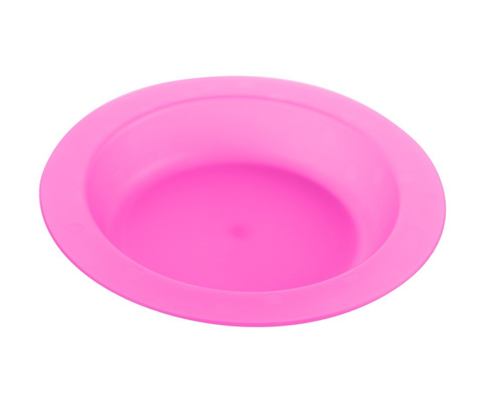 KikkaBoo Set 4 farfurii pentru copii Rainbow fara BPA capacitate 400 ml